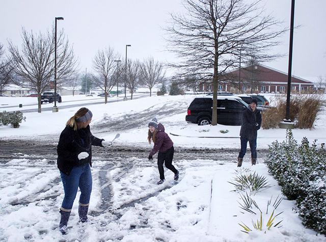 snowball fight